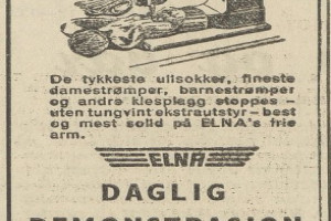 Bilde av R. J. Hoel A/S - demo symaskin
